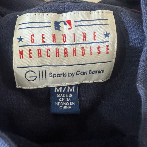 Chicago Cubs Vintage Sweatshirt Large Medium Long Sleeve Carl Banks MLB Men’s - Picture 9 of 9